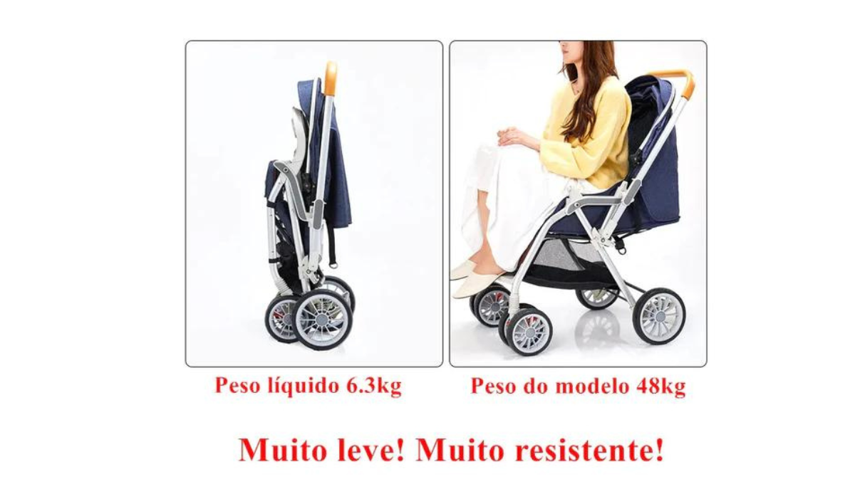 Carrinho de Bebê que Oferece Conforto e Qualidade para o Seu Bebê