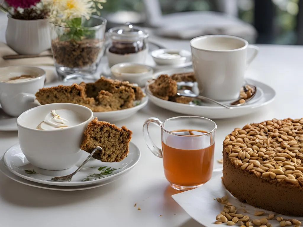 Bolo de Amendoim Vegano