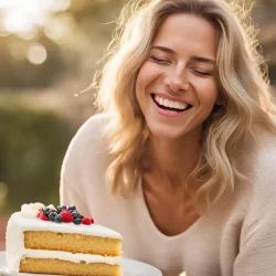 Bolo de Baunilha Vegano