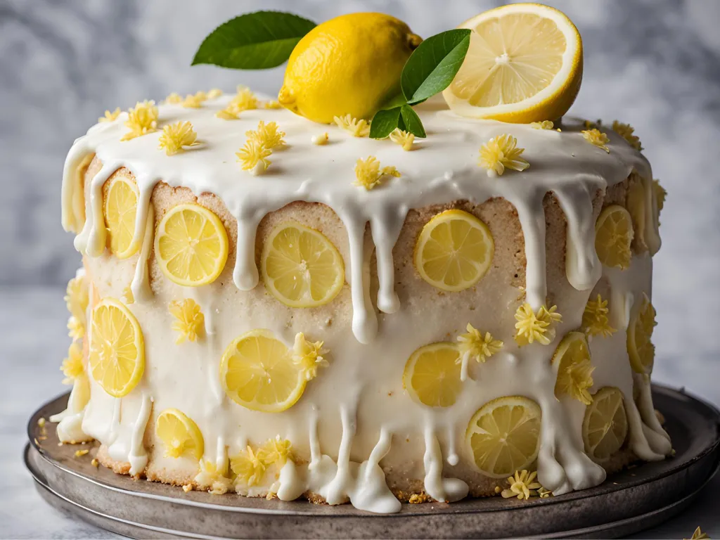 Bolo de Limão Vegano