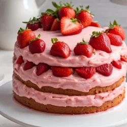 Bolo de Morango Vegano Uma Opção Refrescante e Deliciosa para Aniversários