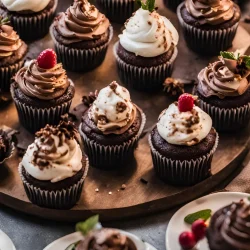 Cupcakes de Chocolate Vegano
