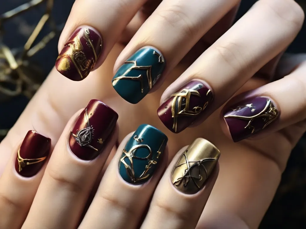 Unhas Mágicas: Guia Definitivo para Unhas Temáticas de Harry Potter Unhas Mágicas
