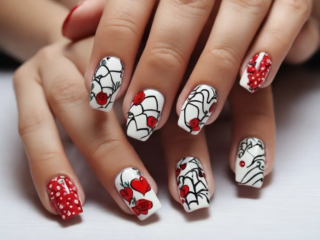 Unhas Temáticas para o Dia dos Namorados