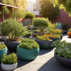 Como Escolher os Vasos Ideais para Seu Jardim Urbano de Ervas