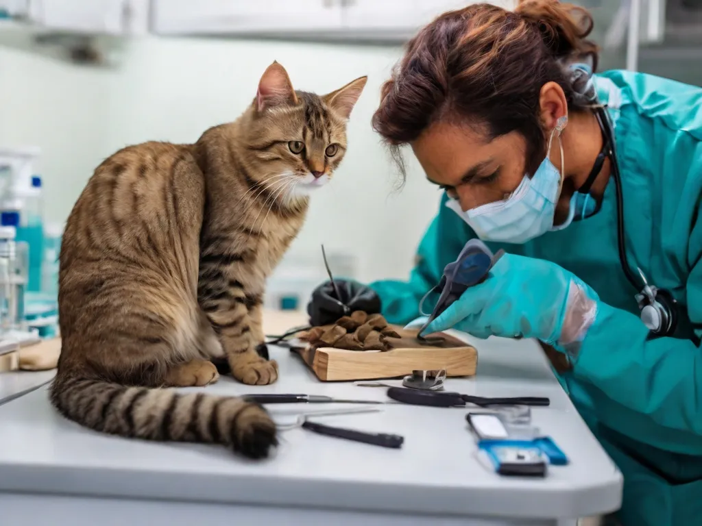 Doença de Pele em Gatos