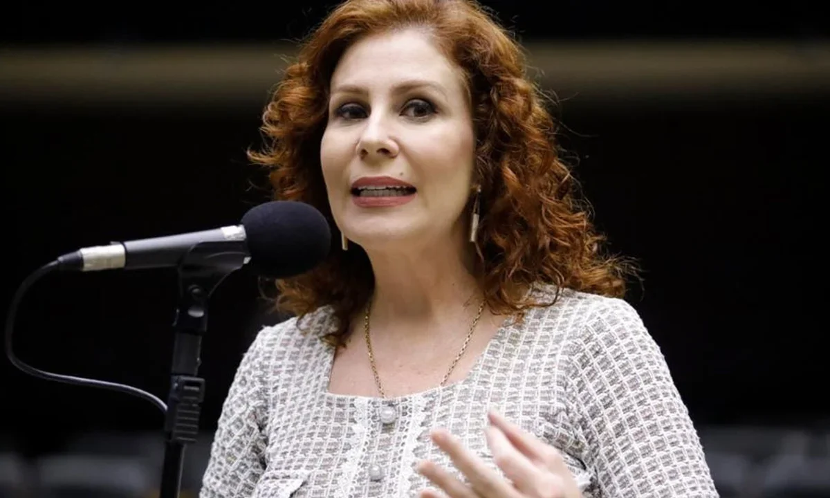 Carla Zambelli pede ao STF salvo-conduto para voltar ao Brasil e votar na mãe