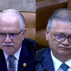 Dino procura Fachin no intervalo e diz que críticas não foram de cunho pessoal Dino procura Fachin no intervalo e diz que críticas não foram de cunho pessoal