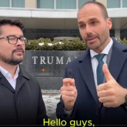 Eduardo Bolsonaro volta a Washington para tentar reestabelecer sanções contra Moraes