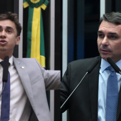 Flávio Bolsonaro é aconselhado a trocar debate da Globo por ato de Nikolas em MG