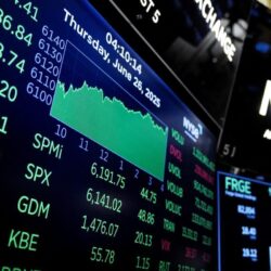Futuros de ações dos EUA sobem com reunião entre o país e a China no radar