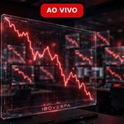 Ibovespa Hoje Ao Vivo: Bolsa cai com VALE3 e bancos; PETR4 oscila