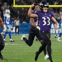 No último segundo, Baltimore Ravens batem Dallas Cowboys no Rio No último segundo, Baltimore Ravens batem Dallas Cowboys no Rio
