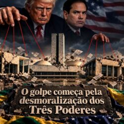 O golpe começa pela desmoralização dos Três Poderes