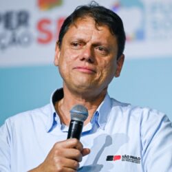 Relação com Milton Leite sempre foi institucional, diz Tarcísio de Freitas