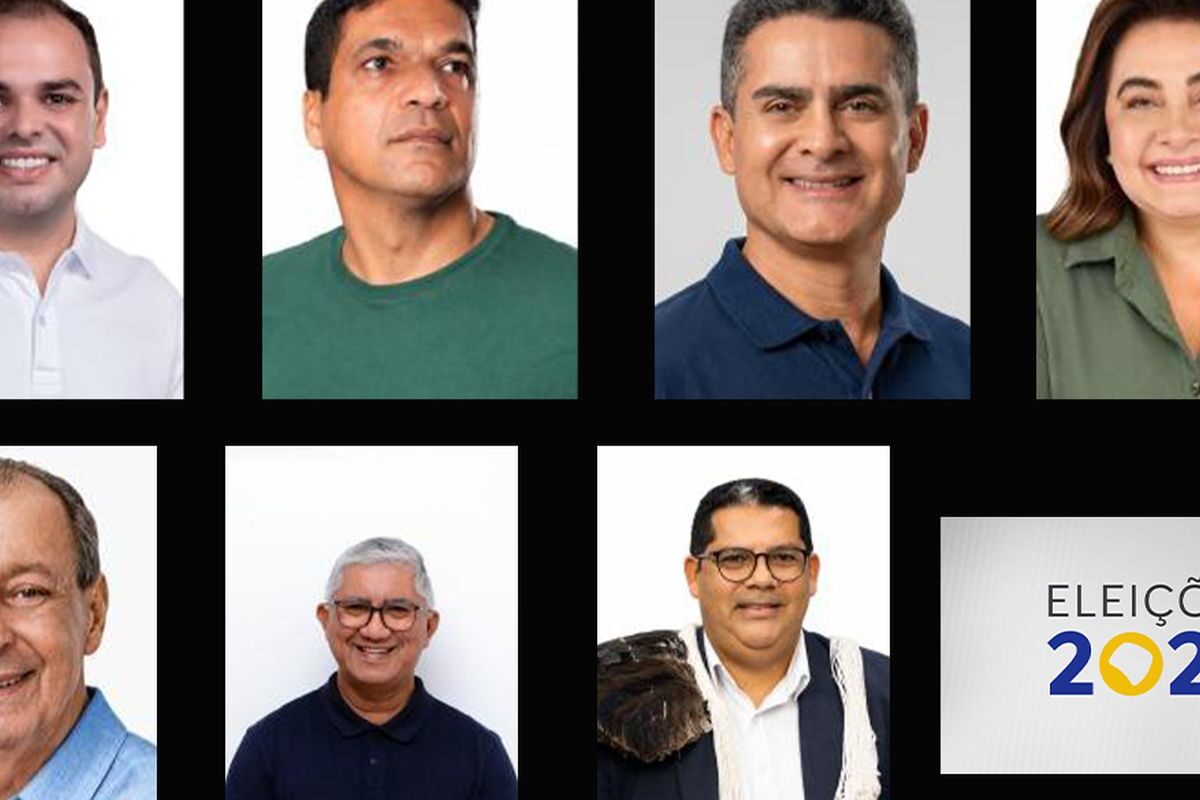 Sete candidatos concorrem ao governo do Amazonas; veja quem são