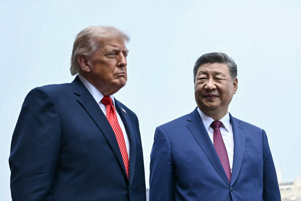 Xi Jinping é recebido com tapete vermelho por Trump em visita aos EUA
